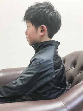 アンルポン(un.le.pont) [m]キッズカットショートレイヤーソフトツーブロマット刈り上げ