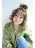 【GOAT hair】ゆるふわお団子アレンジ
