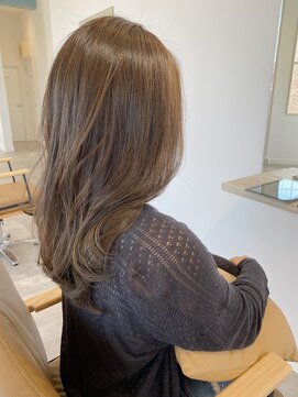 シロ 延岡店(SIRO) 【ゆる巻きロングヘア】透明感延岡美容室カラーSIROシロ