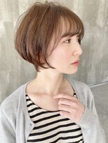 アールヘアーデザイン 藤が丘(r hair design) 藤が丘駐車場完備30代40代大人ショートボブ