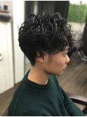 好感度↑↑イケメンパーマ