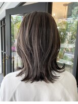 アイフィール アヴェダ 瑞江店(i feel AVEDA)&nbsp;コントラストハイライト　パールバイオレット