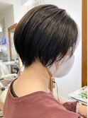 大人かわいい 美髪 こなれミデ ネビージュ ホワイトベージュ