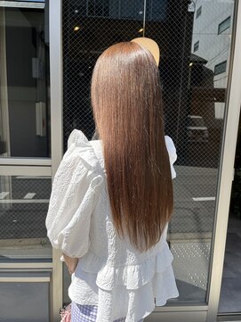 ルフレ 新宿本店2nd(Reflet) お客様カタログ＃新宿髪質改善ブリーチハイトーンエクステ韓国