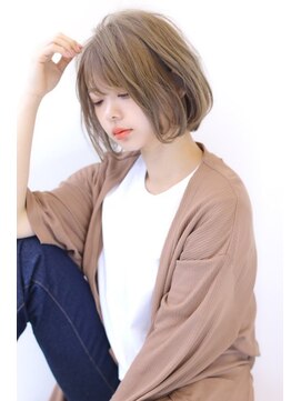 オーロ 緑地公園店(ORO) オリーブカラーハイライトカラー小顔くすみカラーくびれショート