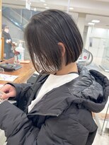 モリオ フロム ロンドン サッポロファクトリー店(morio FROM LONDON)&nbsp;【morio】札幌ボブ　前髪なしぱつっと大人ボブ