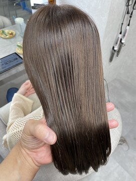 ランド 千葉(land) ベージュラテ　髪質改善　酸性ストレート