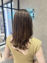 ムード タテマチ(mood tatemachi)&nbsp;極細ハイライト×グレージュ