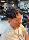 リバースショートパーマ