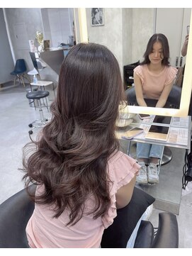 ロンドアヴァントゥス 池袋(Lond aventus) 韓国レイヤー/韓国風/ボブ/髪質改善/黒髪/ブリーチなし〔池袋〕