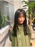 レイヤーカット透明感カラーグレージュカラー艶カラー