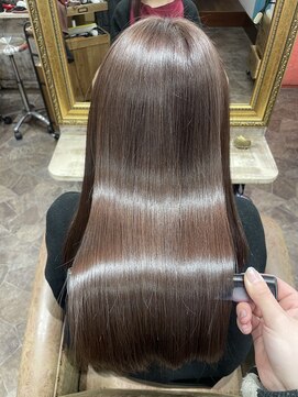 エヌトゥーナ 表参道(Ntuna) チョコレートブラウン×ウルトワトリートメント