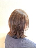 レイヤーボブ ボブウルフ