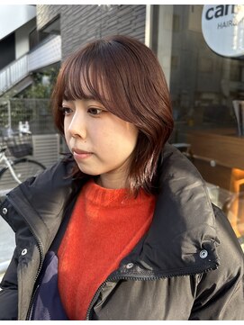 キャンバスアニュー 川崎(canvas anew.) ピンクブラウンミディアムレイヤー／川崎