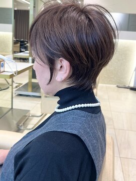 アンド ストーリーズ(&STORIES) 前下がりショート/斜めバンク/絶壁解消/30代/40代【橋本】