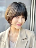 calna by ELMO/ショートボブ/ショートウルフ/丸みショート
