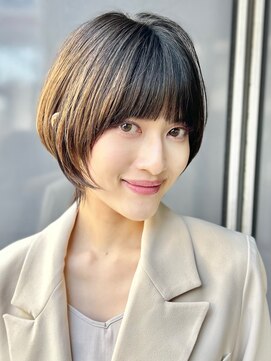 カルナ バイ エルモ(calna by ELMO) calna by ELMO/ショートボブ/ショートウルフ/丸みショート