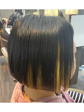 エノモト(ENOMOTO) 20代30代40代50代インナーカラー×小顔×切りっぱなし