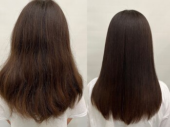 ナチュラルスタンダード(NATURAL STANDARD)の写真/失敗知らずのオーダーメイド縮毛矯正！当店のストレート剤はTOKIOトリートメント配合でダメージレス★