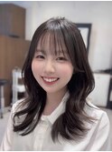韓国レイヤー/くびれヘア/似合わせ/顔周り/髪質改善/谷町四丁目