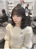 【韓国風】20代、30代◎立体感くびれミディアムヘア