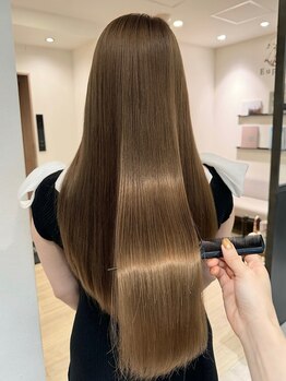 ユーフォリア 青山(Euphoria)の写真/前髪カット＋髪質改善ストレート¥14300/どんなお悩みもお聞かせください！＃髪質改善ストレート