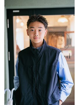 ボンド 三軒茶屋(Bond) メンズショート×アップバング◎三軒茶屋 RYUKI メンズカット