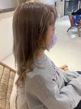 エリス キョウバシ(Eliss) ミルクティー×イヤリングカラー