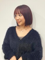 ミュゼプリュム(Musee plume)&nbsp;ぷつっとカット×ピンクブラウン