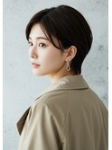 30代40代大人コンパクトショートハンサムショート髪質改善