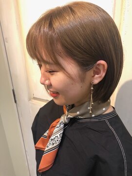 ジーナ 船橋(Zina) 髪質改善＊マチルダボブアッシュカラー＊美髪【Zina船橋】