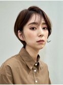 ショートボブ/くびれショート/丸みショート/20代30代40代ヘア
