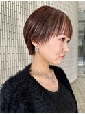 マッシュショート¥前髪あり