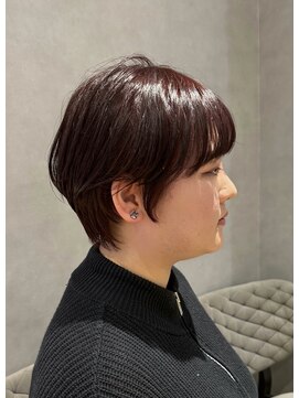 ジルバイジアン(JILL by GIEN) #コンパクトショート#レッドブラウン/森岡俊亮