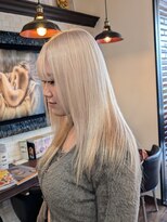 ボアップ 難波店(boappu)&nbsp;#ハイトーンカラー#ブロンドヘア#ホワイトヘア#プラチナベージュ