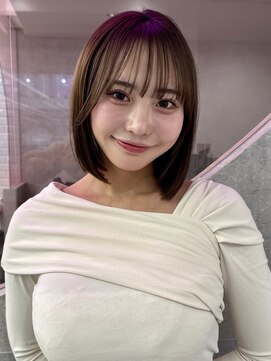 ロンドワン 三宮元町(Lond one) タッセルボブ/あご下2センチストンボブ