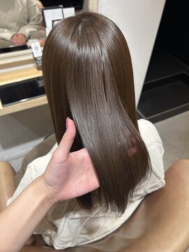トリート 八千代緑が丘店(TREAT) チョコレートブラウン×髪質改善_八千代緑が丘駅