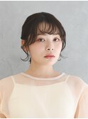 20代30代40代大人可愛い韓国風ブルーブラック透明感