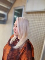 ミラシィ 成田(Mirashy)&nbsp;ハイライトカラーミルクティーベージュレイヤーカット