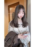 【emu】グレージュ×レイヤーカット