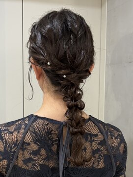 デューヘアー(due hair) ヘアセット/ヘアアレンジ/結婚式お呼ばれヘア