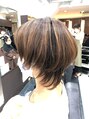 ガレリア アヴェダ(GALLERIA AVEDA)&nbsp;マッシュウルフです襟足はだいぶ軽めにしました