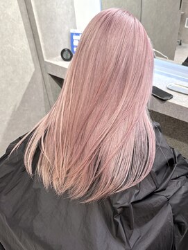 いろあそび 八王子 【ハイトーンカラー】ホワイトピンク