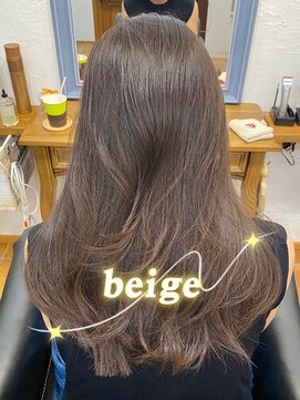 ラッフィスリール(Raffee Sourire) ダメージケアカラー　トリートメント　カット