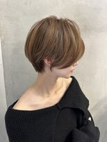 ロンドエニカ 大宮(Lond enika)&nbsp;ショート/ハイライトカラー/白髪/白髪ぼかし/くびれヘア/大宮