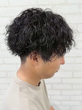 ガーデン 西川田店(garden) 宇都宮波巻きスパイラルパーマ波巻きパーマセンターパートメンズ