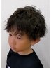 【小学6年以下の男子限定♪】キッズカット+ナチュラルパーマ¥8,500→¥8,200