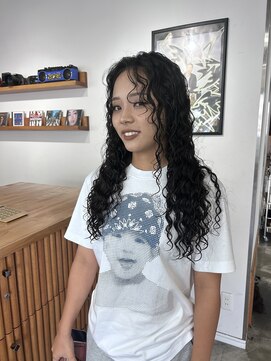 スパイラルパーマ