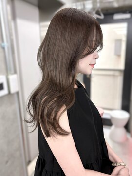 エヌアイ オモテサンドウ(ni omotesando) 透明感抜群！オリーブベージュ♪赤み消しカラー