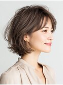 クラゲヘアー/小顔/ココアベージュ/オリーブグレー/川西